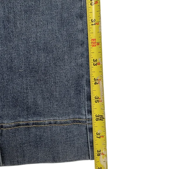 NWT Mica Jeans - High Rise Wide Leg Blue Denim Womens Jeans - Picture 10 of 16